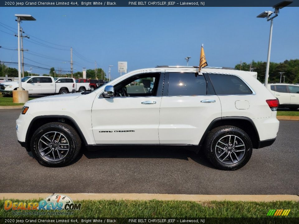 2020 Jeep Grand Cherokee Limited 4x4 Bright White / Black Photo #18