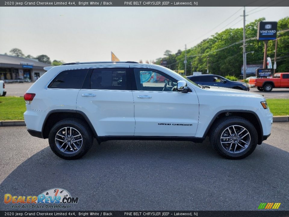 2020 Jeep Grand Cherokee Limited 4x4 Bright White / Black Photo #22