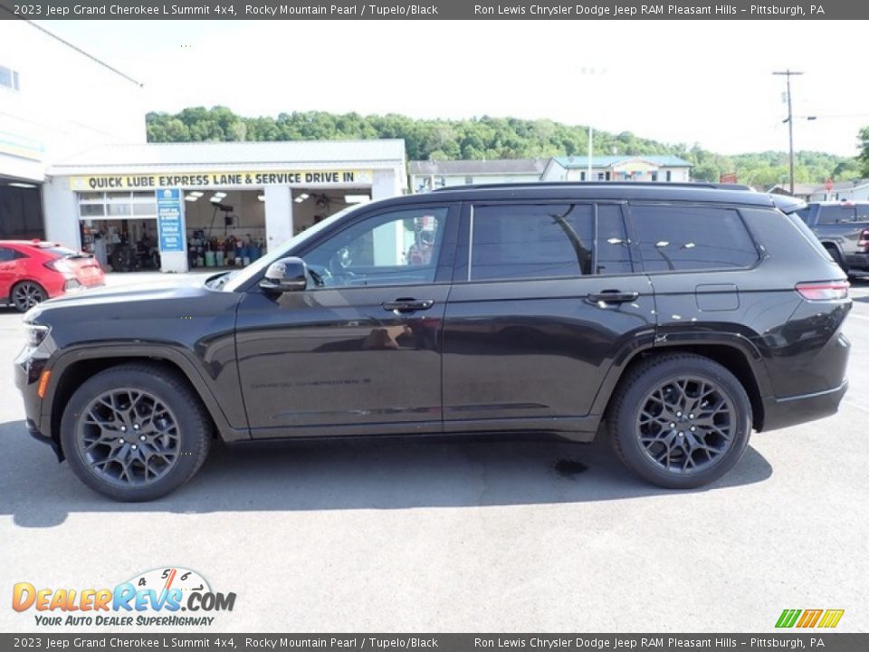 2023 Jeep Grand Cherokee L Summit 4x4 Rocky Mountain Pearl / Tupelo/Black Photo #2