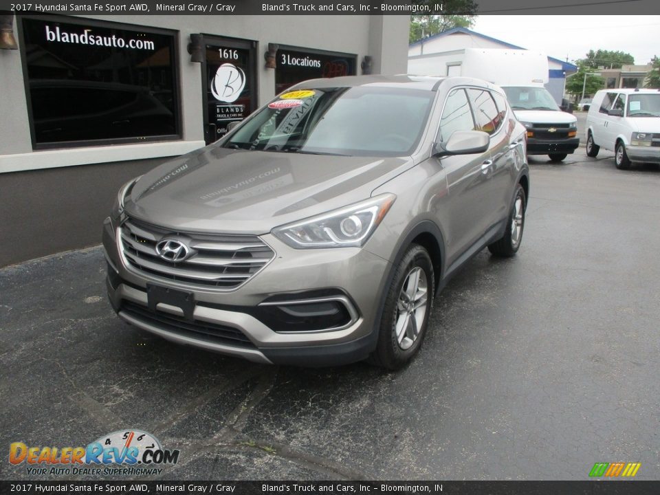 2017 Hyundai Santa Fe Sport AWD Mineral Gray / Gray Photo #2