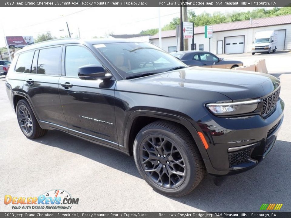 2023 Jeep Grand Cherokee L Summit 4x4 Rocky Mountain Pearl / Tupelo/Black Photo #8