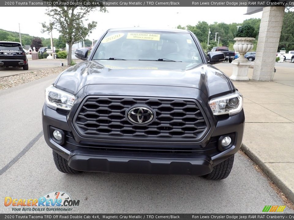 2020 Toyota Tacoma TRD Off Road Double Cab 4x4 Magnetic Gray Metallic / TRD Cement/Black Photo #3