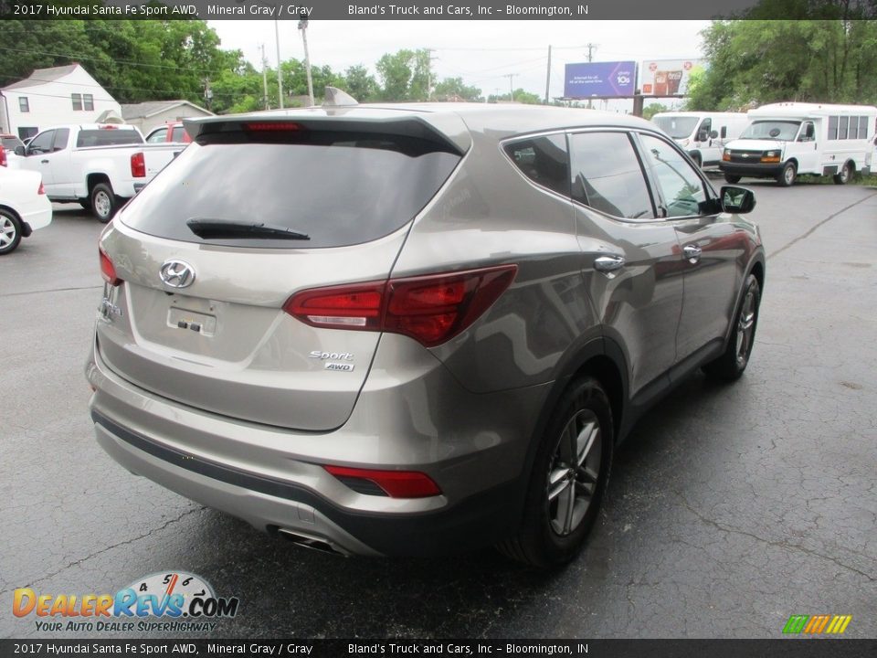 2017 Hyundai Santa Fe Sport AWD Mineral Gray / Gray Photo #4