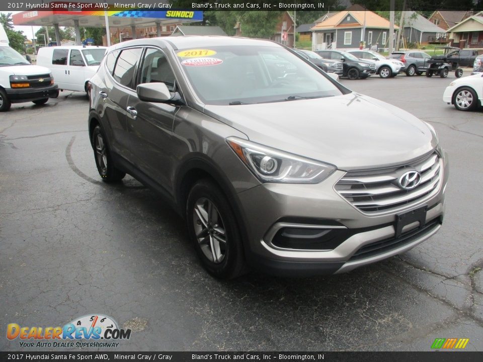 2017 Hyundai Santa Fe Sport AWD Mineral Gray / Gray Photo #5