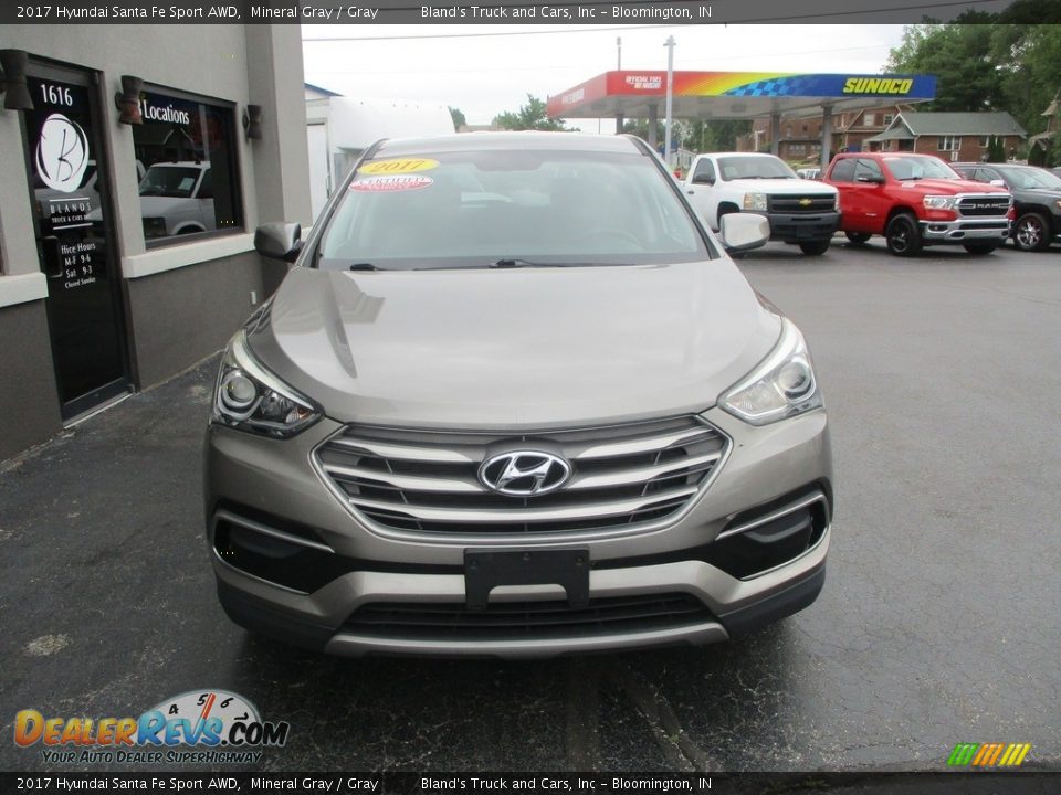 2017 Hyundai Santa Fe Sport AWD Mineral Gray / Gray Photo #26