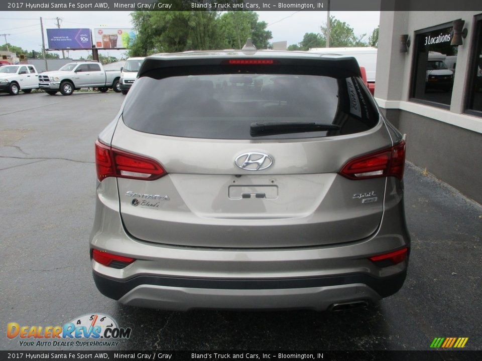 2017 Hyundai Santa Fe Sport AWD Mineral Gray / Gray Photo #27