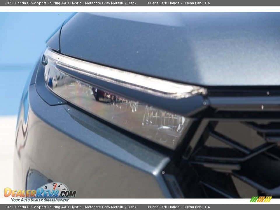 2023 Honda CR-V Sport Touring AWD Hybrid Meteorite Gray Metallic / Black Photo #4