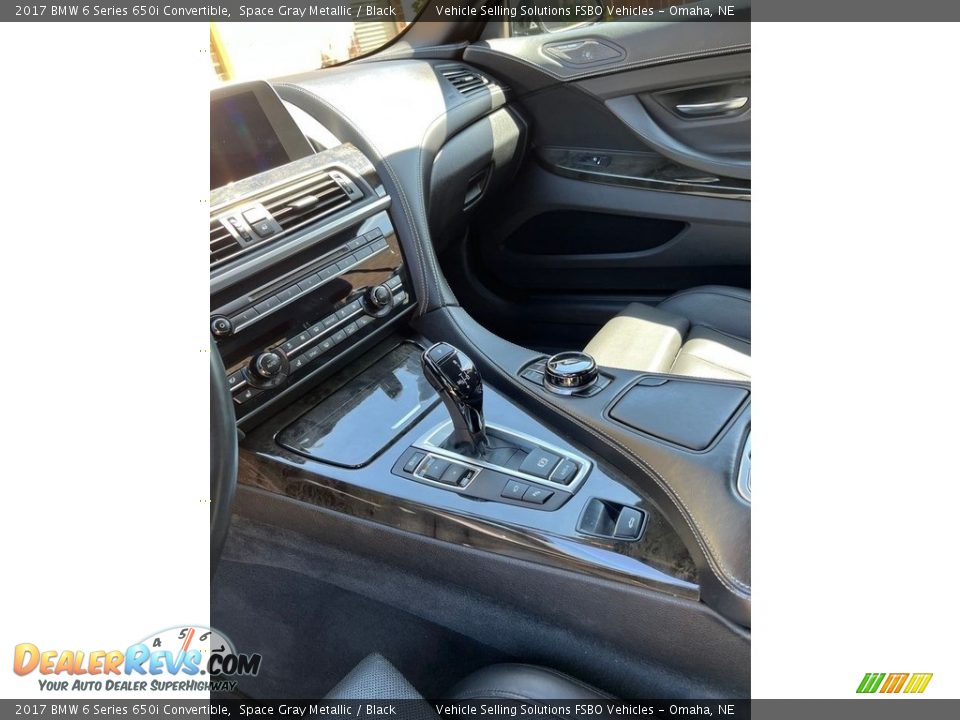 2017 BMW 6 Series 650i Convertible Space Gray Metallic / Black Photo #4