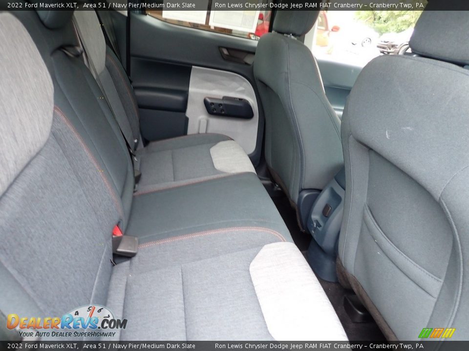 Rear Seat of 2022 Ford Maverick XLT Photo #11