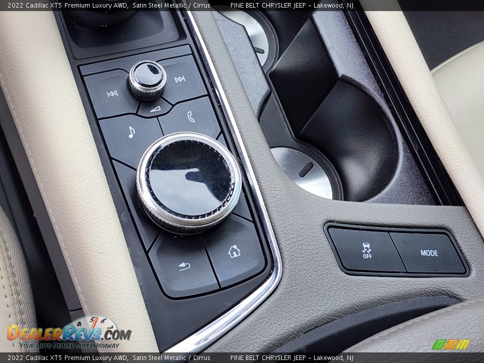 Controls of 2022 Cadillac XT5 Premium Luxury AWD Photo #7