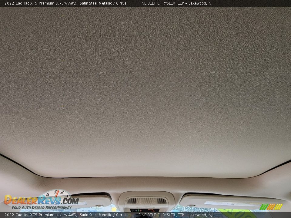 Sunroof of 2022 Cadillac XT5 Premium Luxury AWD Photo #13