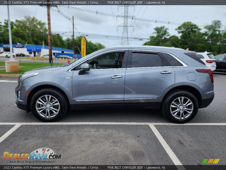 Satin Steel Metallic 2022 Cadillac XT5 Premium Luxury AWD Photo #15