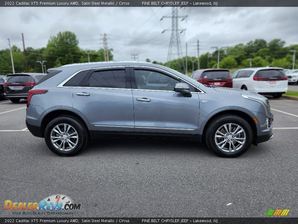 Satin Steel Metallic 2022 Cadillac XT5 Premium Luxury AWD Photo #20