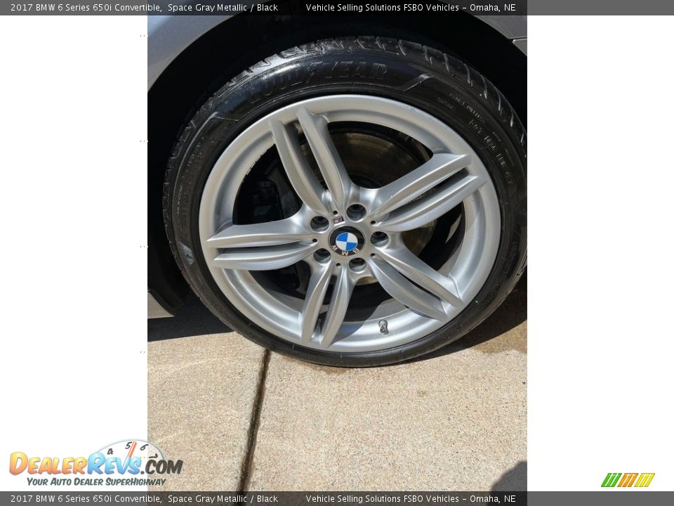 2017 BMW 6 Series 650i Convertible Space Gray Metallic / Black Photo #20