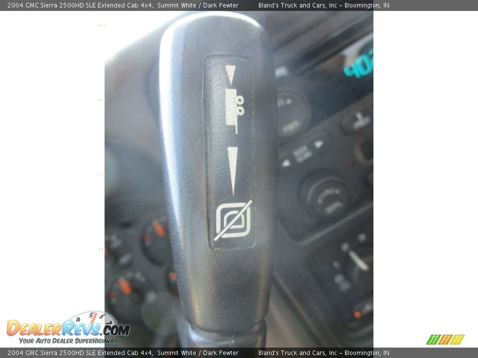 2004 GMC Sierra 2500HD SLE Extended Cab 4x4 Summit White / Dark Pewter Photo #19