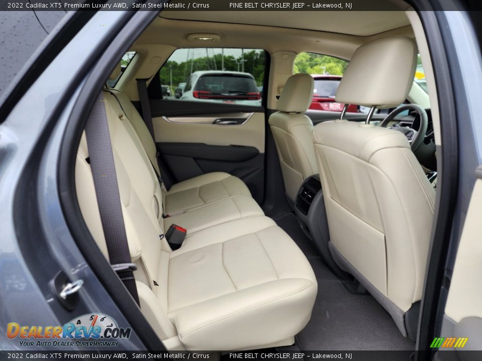 Rear Seat of 2022 Cadillac XT5 Premium Luxury AWD Photo #27