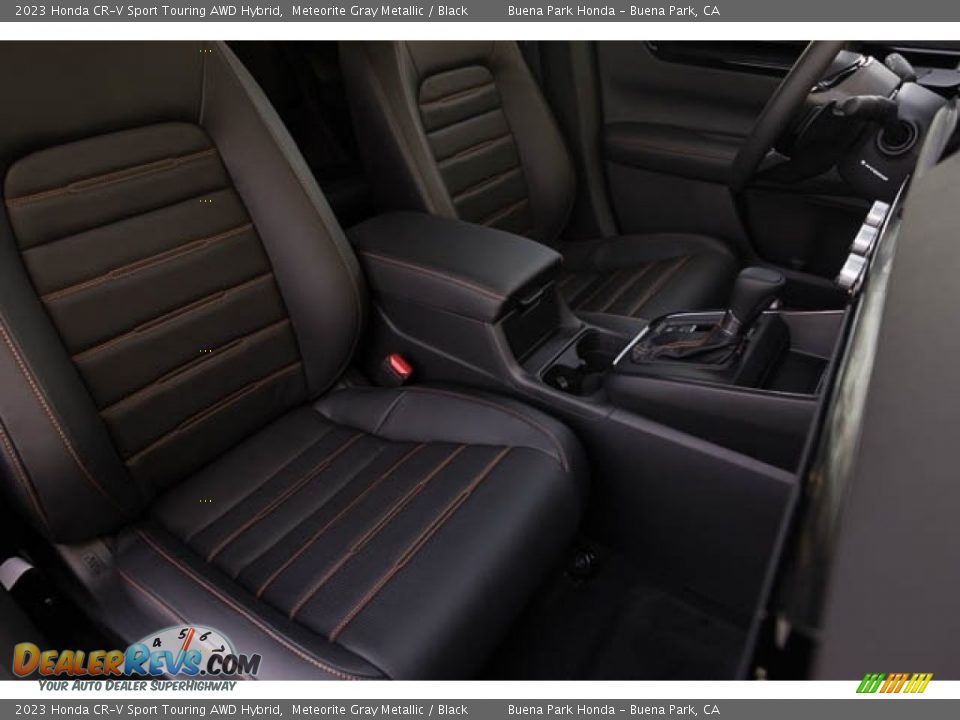 Black Interior - 2023 Honda CR-V Sport Touring AWD Hybrid Photo #30