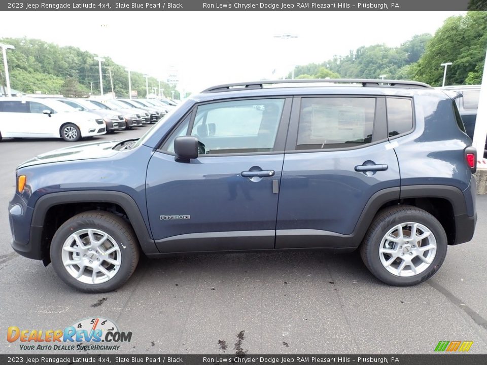 2023 Jeep Renegade Latitude 4x4 Slate Blue Pearl / Black Photo #2