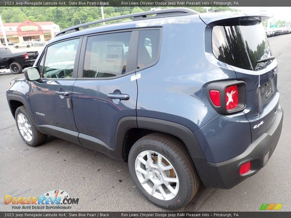 2023 Jeep Renegade Latitude 4x4 Slate Blue Pearl / Black Photo #3