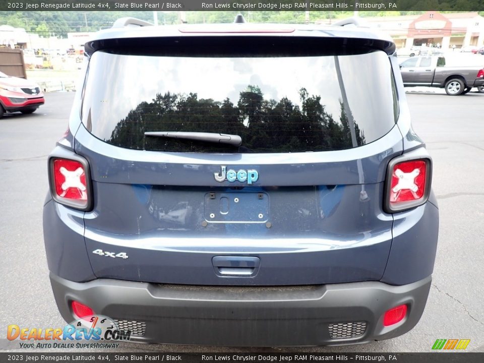 2023 Jeep Renegade Latitude 4x4 Slate Blue Pearl / Black Photo #4