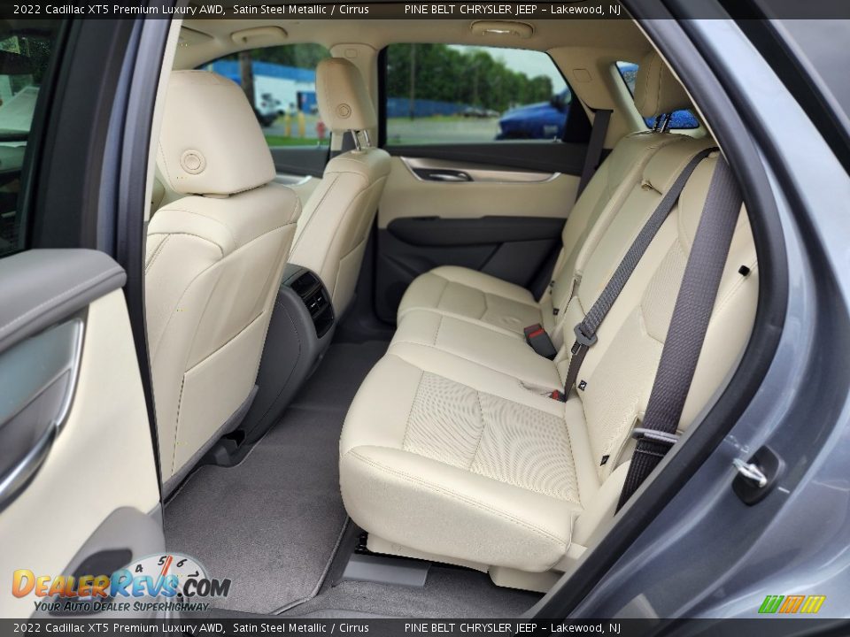 Rear Seat of 2022 Cadillac XT5 Premium Luxury AWD Photo #32