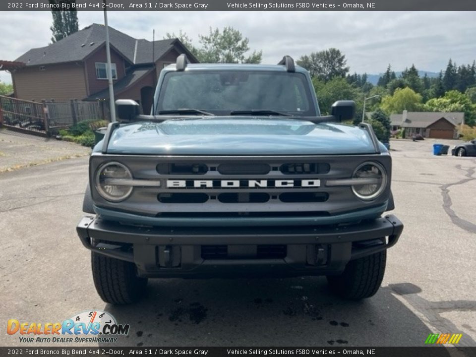 2022 Ford Bronco Big Bend 4x4 2-Door Area 51 / Dark Space Gray Photo #6