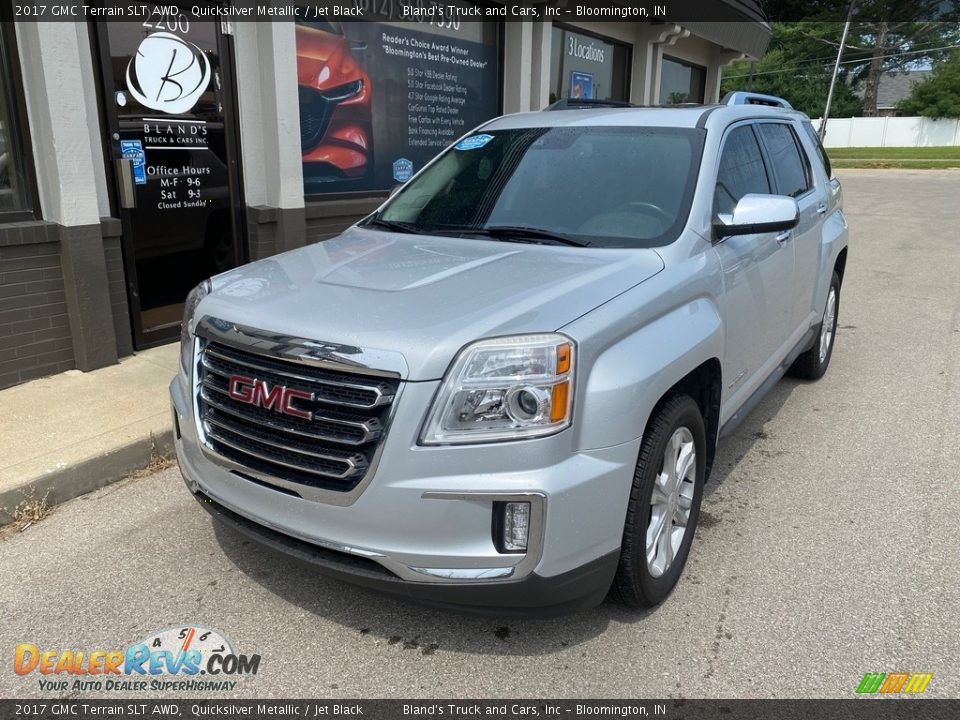 2017 GMC Terrain SLT AWD Quicksilver Metallic / Jet Black Photo #3