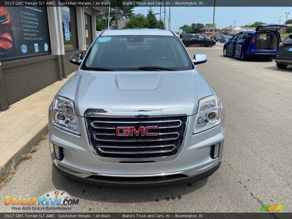 2017 GMC Terrain SLT AWD Quicksilver Metallic / Jet Black Photo #4