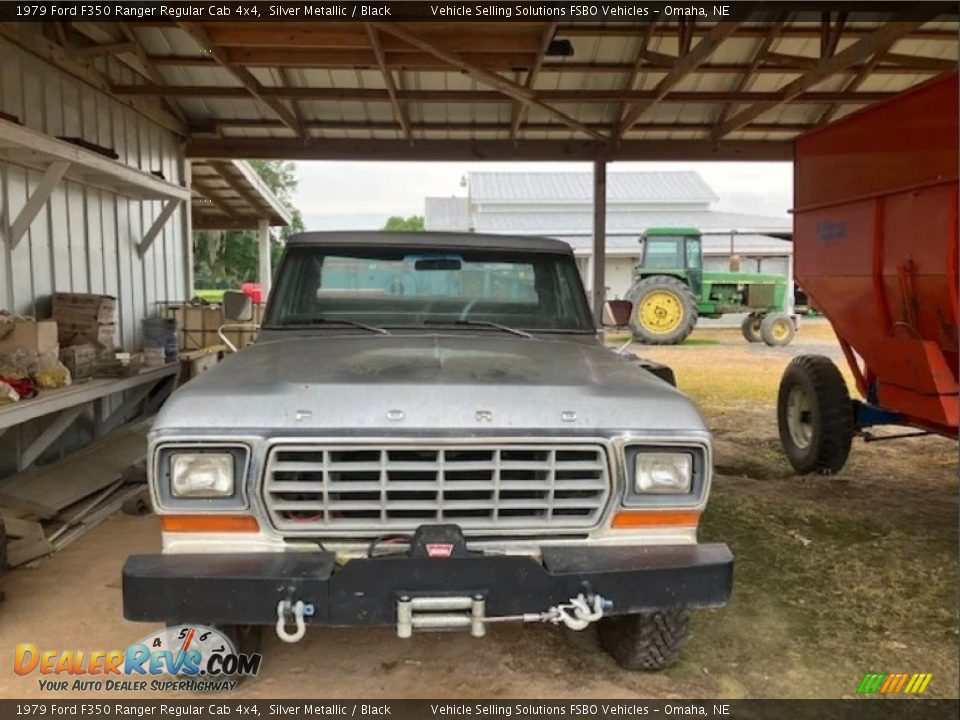 Silver Metallic 1979 Ford F350 Ranger Regular Cab 4x4 Photo #10