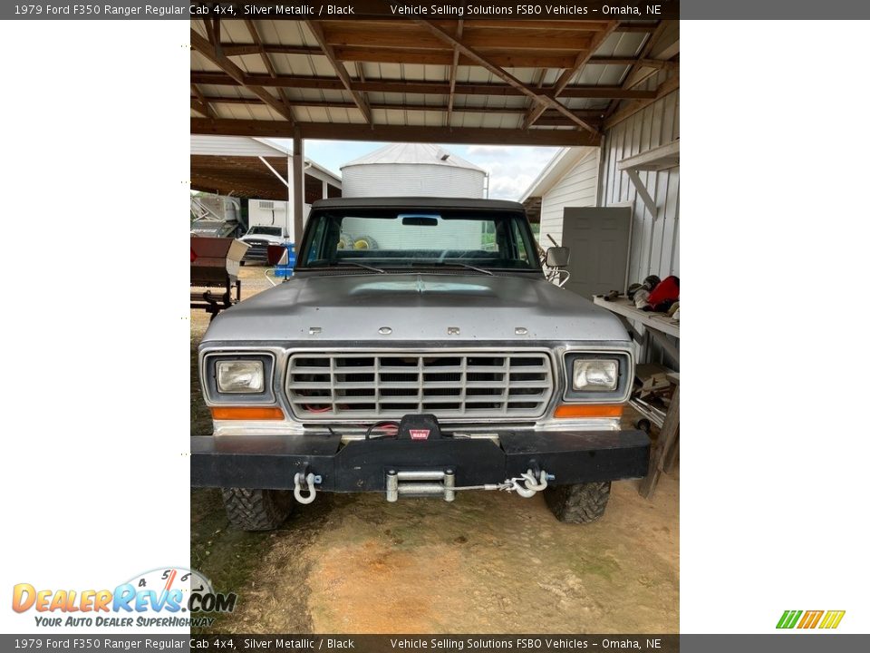 Silver Metallic 1979 Ford F350 Ranger Regular Cab 4x4 Photo #11