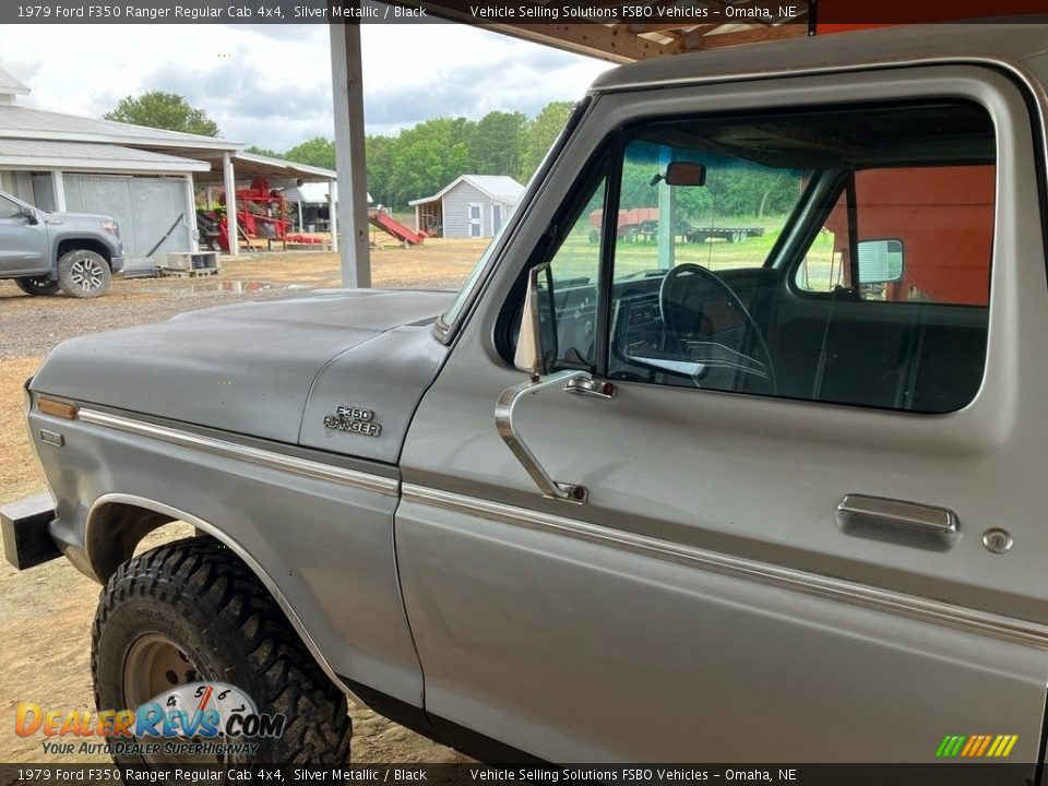 Silver Metallic 1979 Ford F350 Ranger Regular Cab 4x4 Photo #12