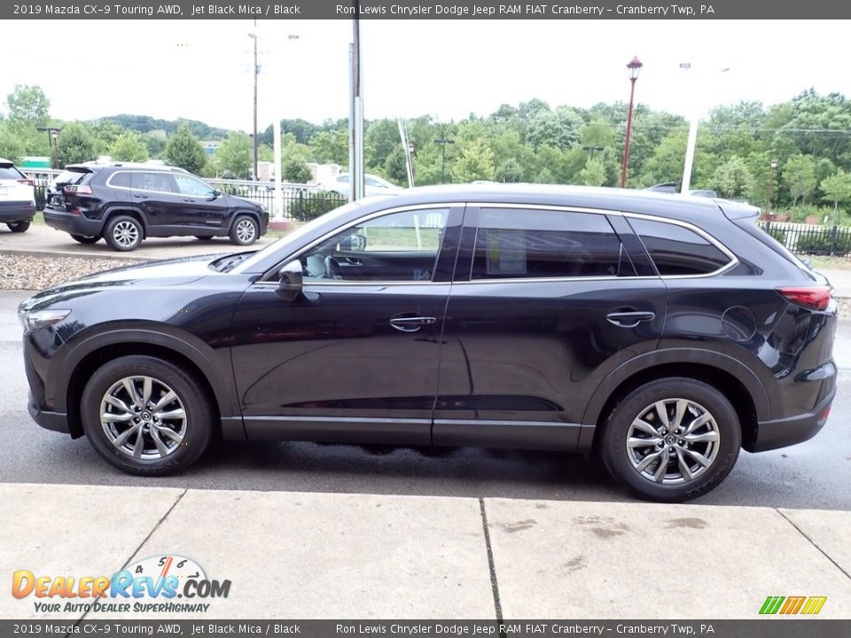 2019 Mazda CX-9 Touring AWD Jet Black Mica / Black Photo #5