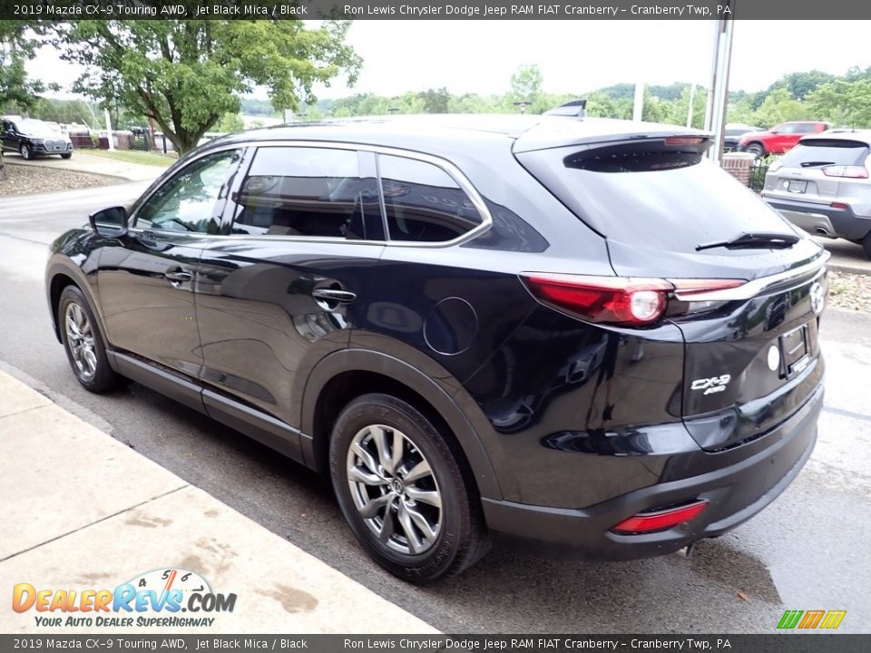 2019 Mazda CX-9 Touring AWD Jet Black Mica / Black Photo #6