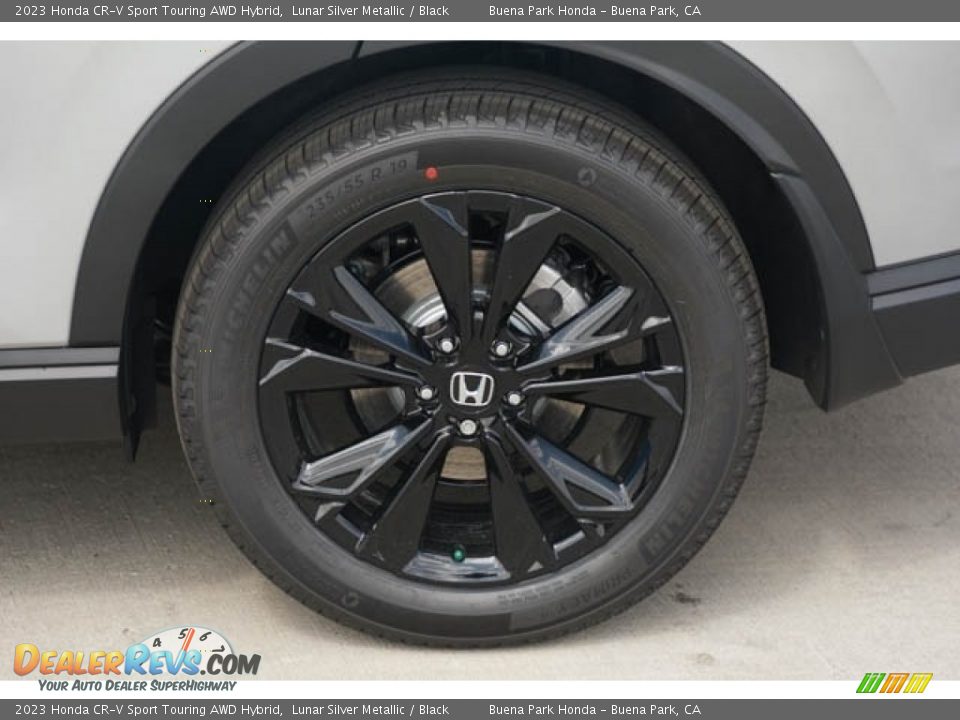 2023 Honda CR-V Sport Touring AWD Hybrid Lunar Silver Metallic / Black Photo #12