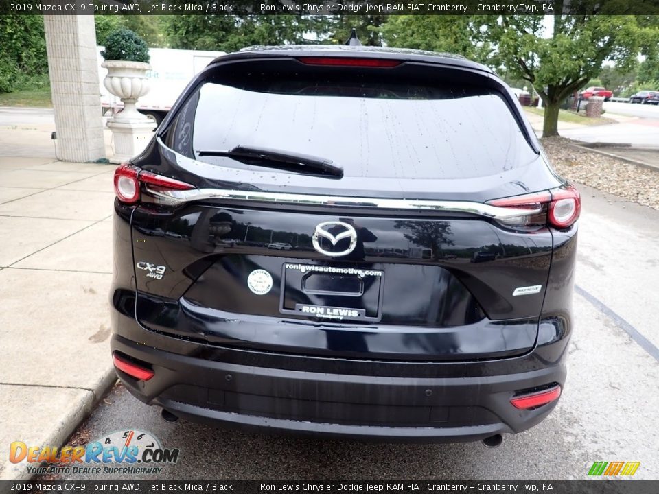 2019 Mazda CX-9 Touring AWD Jet Black Mica / Black Photo #7