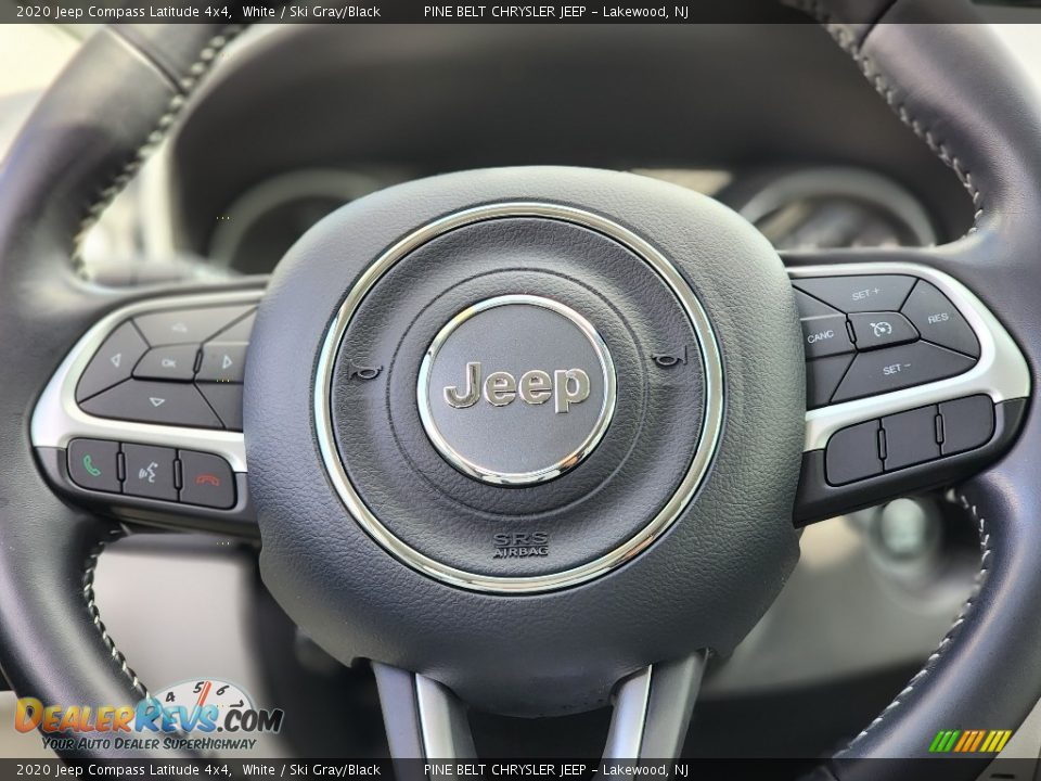 2020 Jeep Compass Latitude 4x4 Steering Wheel Photo #10