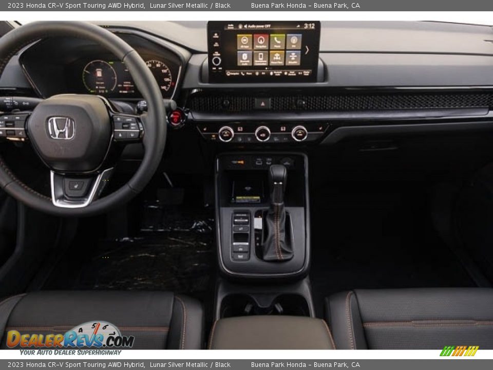 Dashboard of 2023 Honda CR-V Sport Touring AWD Hybrid Photo #17