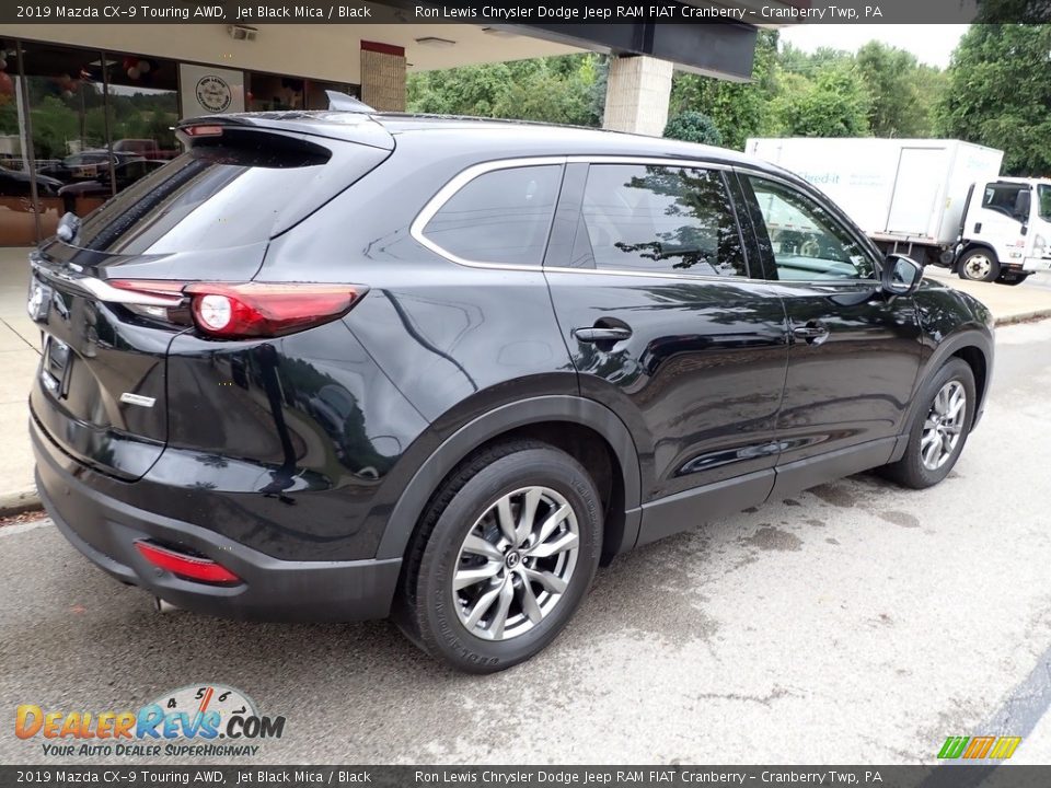 2019 Mazda CX-9 Touring AWD Jet Black Mica / Black Photo #8