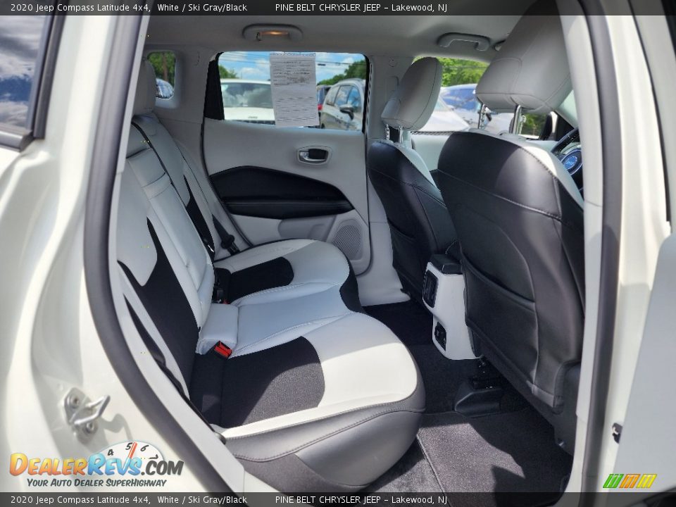 Rear Seat of 2020 Jeep Compass Latitude 4x4 Photo #26