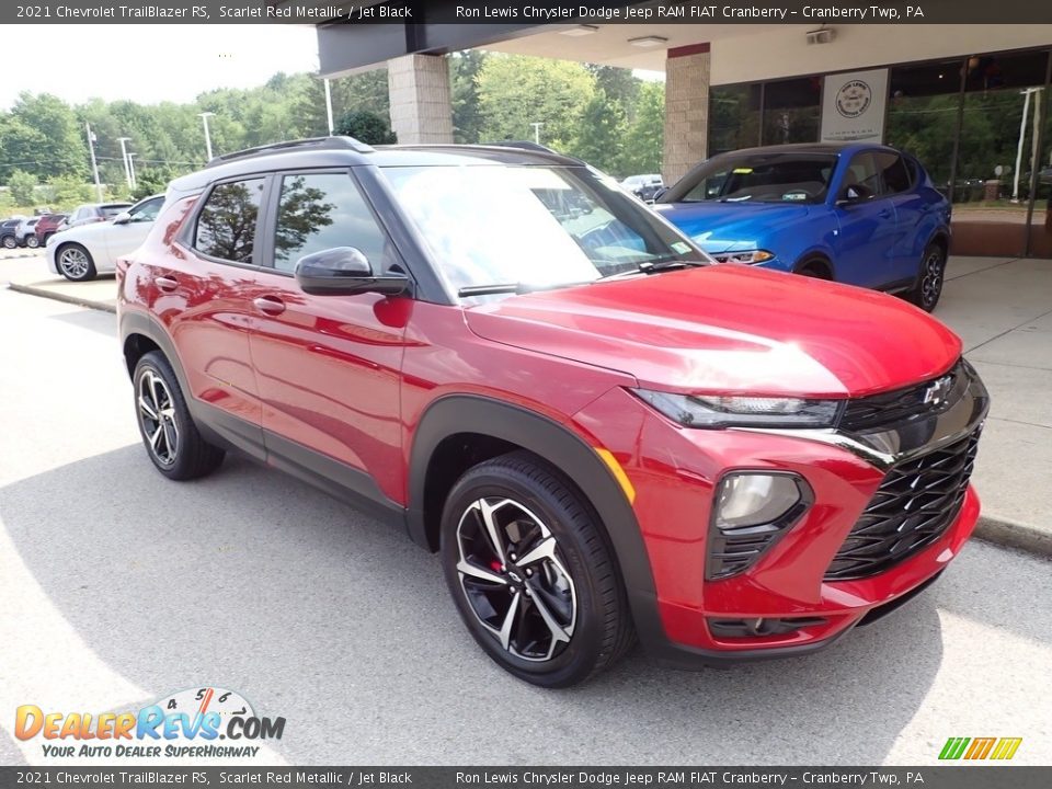 2021 Chevrolet TrailBlazer RS Scarlet Red Metallic / Jet Black Photo #2