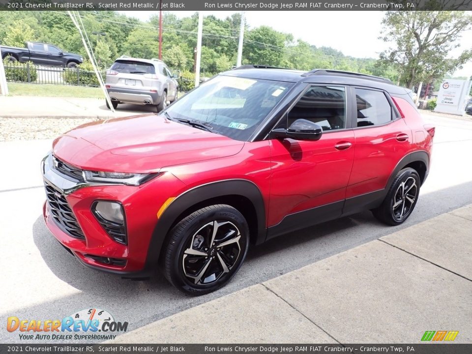 2021 Chevrolet Trailblazer RS Scarlet Red Metallic / Jet Black Photo #4