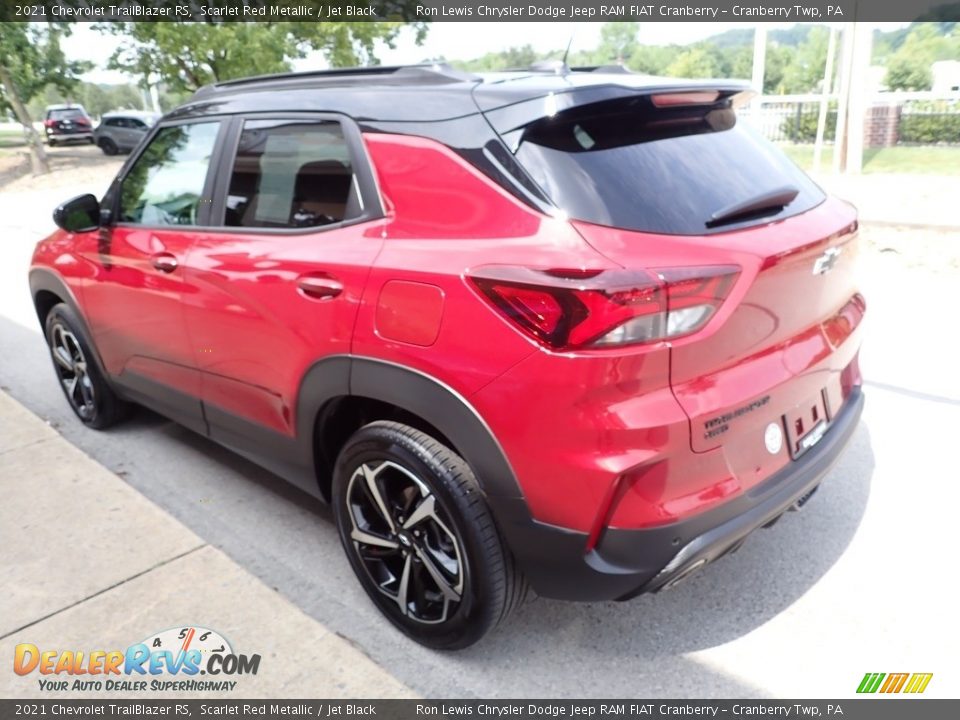 2021 Chevrolet Trailblazer RS Scarlet Red Metallic / Jet Black Photo #5