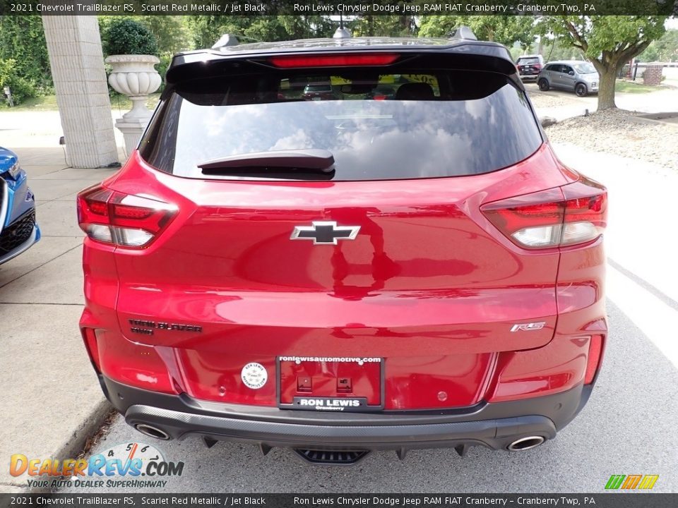 2021 Chevrolet Trailblazer RS Scarlet Red Metallic / Jet Black Photo #6