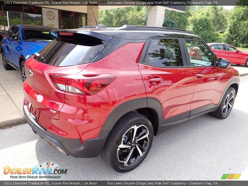 2021 Chevrolet TrailBlazer RS Scarlet Red Metallic / Jet Black Photo #7