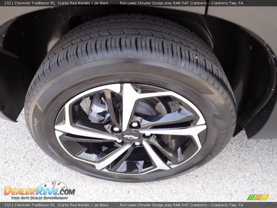 2021 Chevrolet TrailBlazer RS Scarlet Red Metallic / Jet Black Photo #8