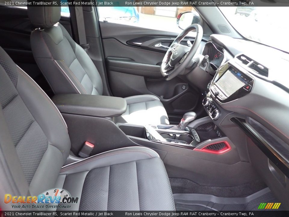 2021 Chevrolet TrailBlazer RS Scarlet Red Metallic / Jet Black Photo #10