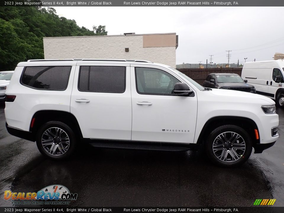 Bright White 2023 Jeep Wagoneer Series II 4x4 Photo #7