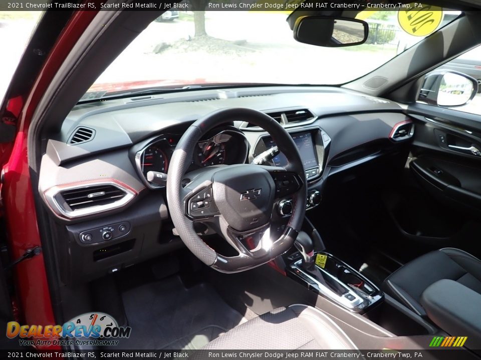 2021 Chevrolet Trailblazer RS Scarlet Red Metallic / Jet Black Photo #13