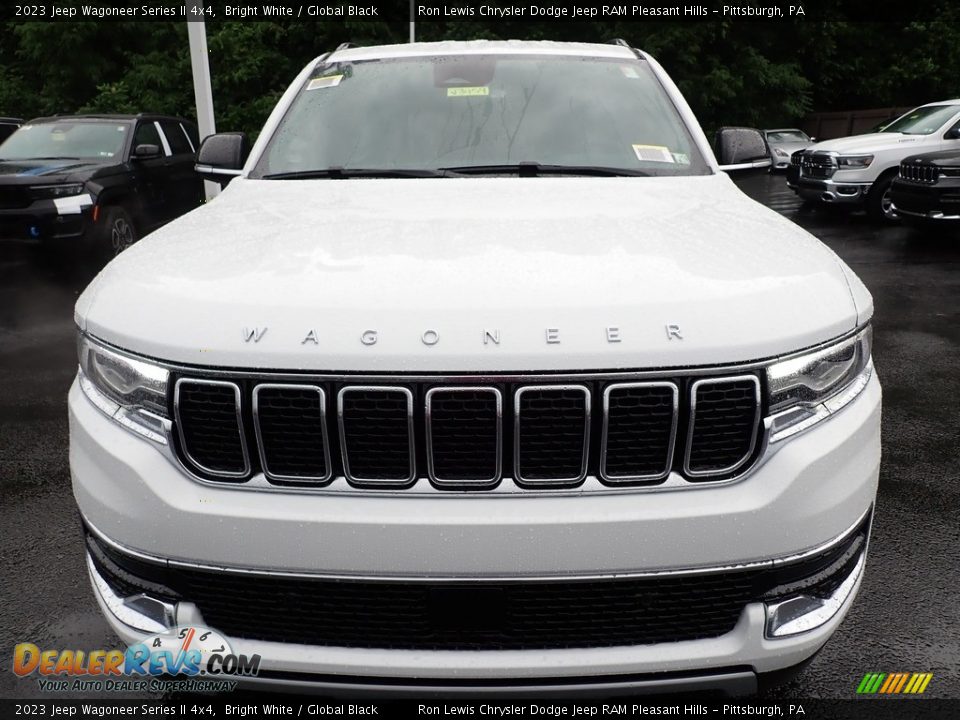 2023 Jeep Wagoneer Series II 4x4 Bright White / Global Black Photo #9