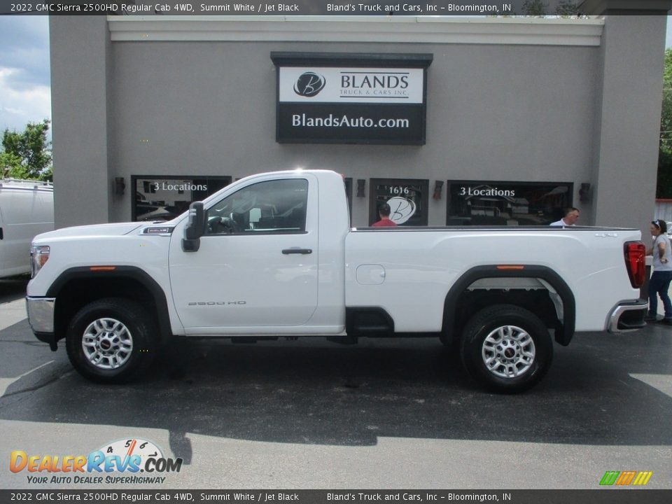 2022 GMC Sierra 2500HD Regular Cab 4WD Summit White / Jet Black Photo #1